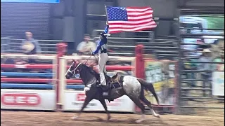 Pro Flag Team Uvalde Pro Rodeo   Sunday Opening