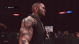 WWE 2K20 PS5 GAMEPLAY (BATISTA VS RANDY ORTON) TLC MATCH