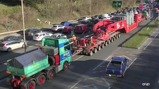 Giant trucks heavy haulage