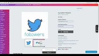 Purchasing twitter followers