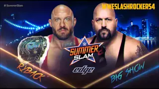 WWE SummerSlam 2015 Match Card