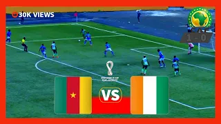 🔴LIVE; CAMEROON vs CÔTE D'IVOIRE | Fifa World Cup CAF Qualifiers - 2022