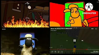 Shaun the sheep intro quadparison