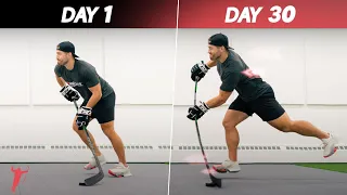 I Spent 30 Days Training my Shot Power 🏒