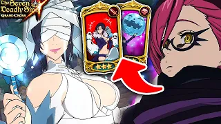 BROKEN LVL 3 COMBO?! TURN 1 RANK UPS WITH HALLOWEEN MERLIN! | Seven Deadly Sins: Grand Cross