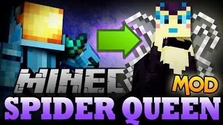 Minecraft: Spider Queen Mod (Recruit a Spider Army)