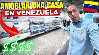 Los impresionantes PRECIOS de AMOBLAR UNA CASA en Venezuela 2024 🇻🇪😱.