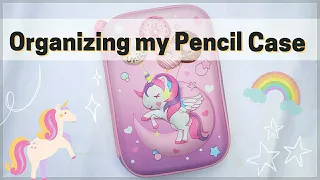 Organizing My New Pencil Case| What's In My Pencil Case | Priya singh craft