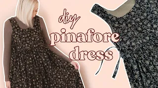 How to Sew a Pinafore Style Dress | Step-By-Step Sewing Tutorial