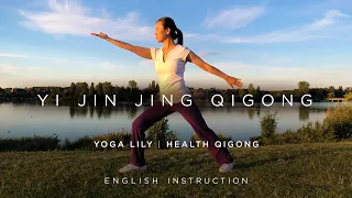 Yi Jin Jing Qigong Tutorial with English Instruction