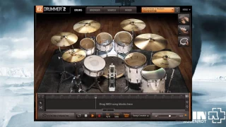 RAMMSTEIN - Mann Gegen Mann only drums midi backing track