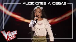 Manuela Gómez - Aún no te has ido | Blind Auditions | The Voice Kids Antena 3 2019