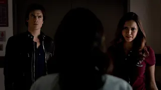TVD 6x18 - Jo tells Damon and Elena about the Heretics, vampires with witch power | HD