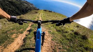 BOMB VOYAGE in Big Sur | Mountain Biking Boronda Trail