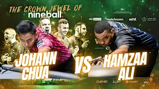 JOHANN CHUA VS HAMZAA ALI | WORLD POOL CHAMPIONSHIP 2024 #billiards #9ball #worldpoolchampionship