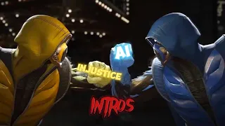 My Injustice 2 AI Intros Part 1