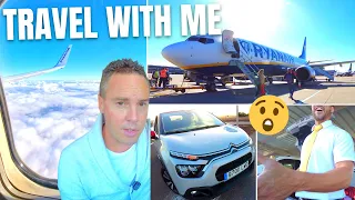 Travel Day - Ryanair Flight To Fuerteventura & Cheapest EVER Car Hire?