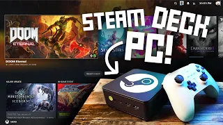 Make your own STEAM MACHINE!  (Chimera OS on the GMKtec Nucbox M5)