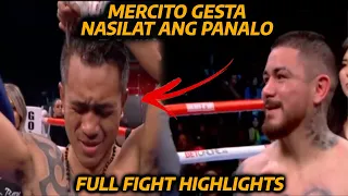 Fight Highlights mercito gesta vs jojo diaz  Nasilat ang panalo