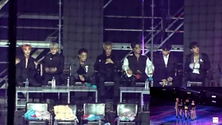 190105 iKON reaction to BLACKPINK DDU DU DDU DU + Forever Young @GDA2019 (Orig clip in description)