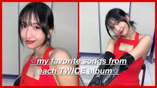 my favorite songs from each twice album