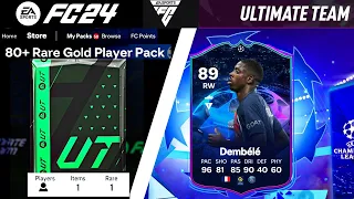 Here's What I Got From 50X 80+ Gold Player Pack - FC 24 Ultimate Team