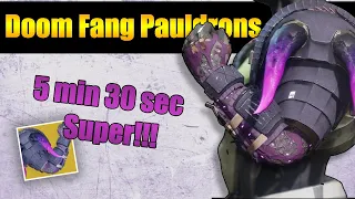 Destiny 2 - Why the Doom Fang Pauldrons are the best exotic armour in the game