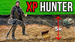 Тест XP Hunter. Не ожидали такого от Глубинной катушки XP DEUS. Старинные Находки с глубины!