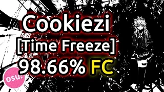 Cookiezi | UNDEAD CORPORATION - Everything will freeze [Time Freeze] 98.66% FC 650pp | Liveplay