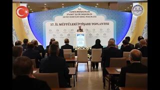 37. İl Müftüleri İstişare Toplantısı Antalya’da başladı