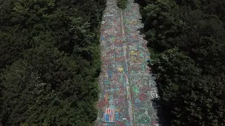 Centralia's Graffiti Highway Drone Flyover