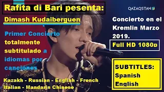 Dimash en Concierto – Palacio del Kremlin, Rusia, marzo de 2019 – Subtítulos Español e Inglés.