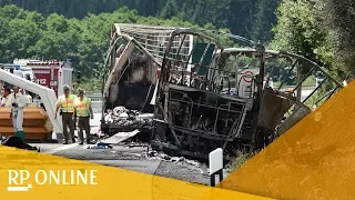 Busunglück in Oberfranken: Polizei geht von 18 Toten aus