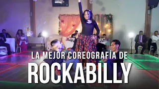 🎸👑LA MEJOR COREOGRAFIA DE ROCKABILLY - BAILE SORPRESA - 15 AÑOS XIMENA - SARVEX DANCE CENTER👑🎸