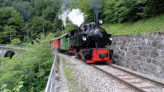 4K UHD Cab ride locomotive Mallet Blonay-Chamby.