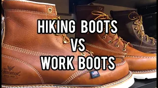 Work Boots vs Hiking Boots