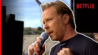 James Hetfield Speaks To Jail Inmates | Metallica: Some Kind Of Monster | Netflix