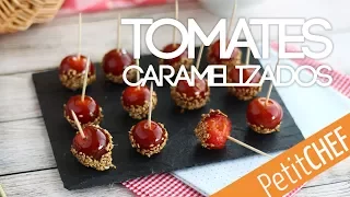 Tomates cherry caramelizados con sésamo | Petitchef