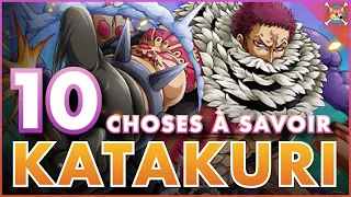 10 CHOSES À SAVOIR SUR KATAKURI 🍩 ( Des rocks à l’histoire de sa cicatrices ) - One Piece Top