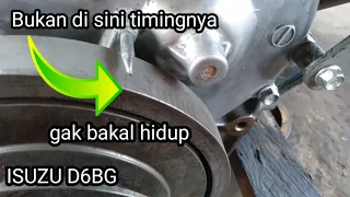 Important....!!! determine the correct degree of fuel injection pump/FIP timing ||Hitachi-isuzu D6BG