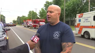 Interview with Springfield Twp. Battalion Chief after Saturday fire