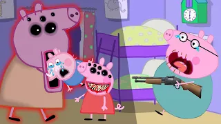 No...Zombie Mummy Pig!!! Don't Come Near Me? Peppa Pig Funny Animation