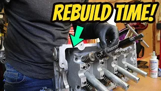 Rebuilding The Mini Cooper Cylinder Head!