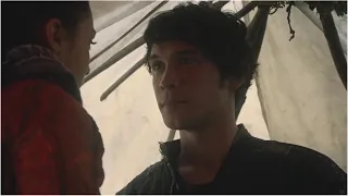 The 100 1x11: Bellamy convinces Raven to stay [1080p+Logoless] (Limited Background Music)