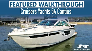 Cruisers Yachts 54 Cantius | Featured Tour | Plano Marine