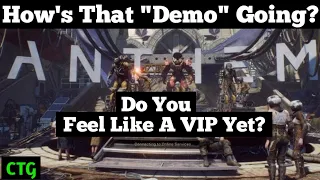 Anthem 'Demo' Wows 'VIPs' with Glorious Loading Screens