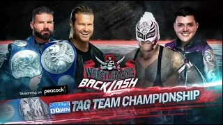 Robert Roode & Dolph Ziggler vs. Rey Misterio & Dominik Misterio: WrestleMania BackLash - Match Card