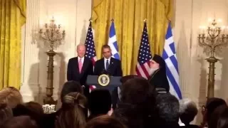 President Obama addresses Greek American community at Greek Independence Day Celebration 4-4-2016