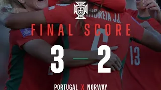 Portugal 3-2 Norway | UEFA WOMEN'S NATIONS LEAGUE | Highlights and Goals