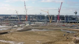 BER Baustellen-Besichtigung 2010 - Flughafen Berlin Brandenburg "Willy Brandt"